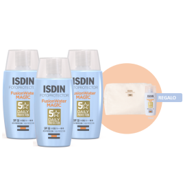 Pack ISDIN Fotoprotector Fusion Water Magic x3