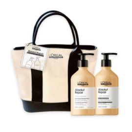 Dúo LP Absolut Repair limpieza y acondicionamiento + neceser 500ml de para Loreal Professionnel - Compra online en DermotiendaShopping