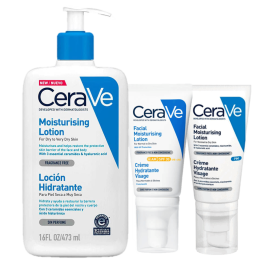 Pack Cerave hidratación todo el día