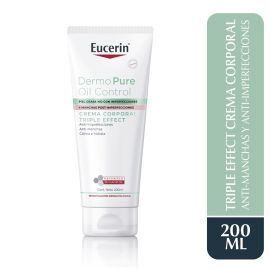 Eucerin Dermopure Triple Effect Crema Corporal 200ml de para Dermopure - Compra online en DermotiendaShopping