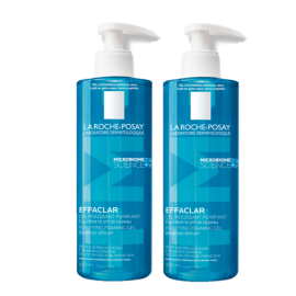 Dúo La Roche Posay limpieza effaclar 400ml