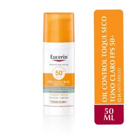 Eucerin Sun Control Tono Claro SPF50 50ml de para Faciales Solares - Compra online en DermotiendaShopping