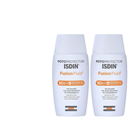 Duo ISDIN Fotoprotección Fusión Fluid SPF 50 x2