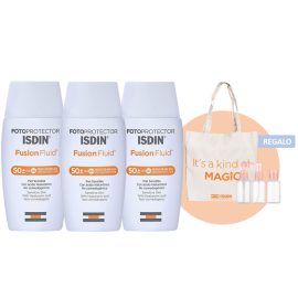 Pack ISDIN Fotoprotector Fusion Fluid SPF50 50ml x3