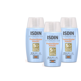 Pack ISDIN Fotoprotector Fusion Water Magic x3