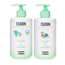 Pack Isdin Baby Naturals Gel Shampoo + Lotion 400ml