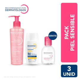 Pack Bioderma Piel Sensible de para Bioderma - Compra online en DermotiendaShopping