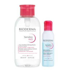Dúo Bioderma doble limpieza 500ml + limpieza ojos de para Bioderma - Compra online en DermotiendaShopping