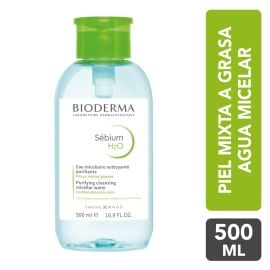 Bioderma Sebium H2O Agua Micelar 500ml