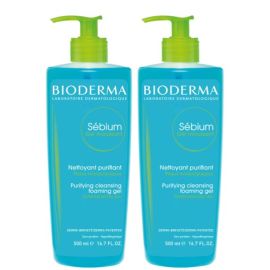 Dúo Bioderma 2 Sébium gel moussant de 500 ml de para Bioderma - Compra online en DermotiendaShopping