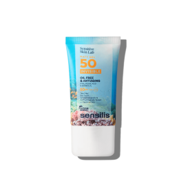 Sensilis Invisible Matt Gel 50+ 40ml - Protector solar facial para todo tipo de piel