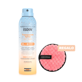 Isdin Fotoprotector Transparent Spray Wet Skin SPF50 250ml - Bloqueador solar corporal