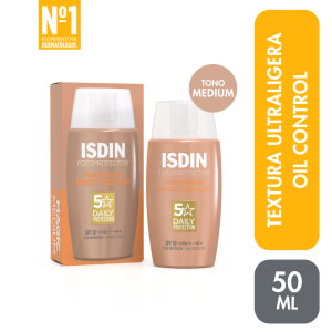 Isdin Fotoprotector Fusion Water Magic Color Medium SPF 50 50ml - Bloqueador