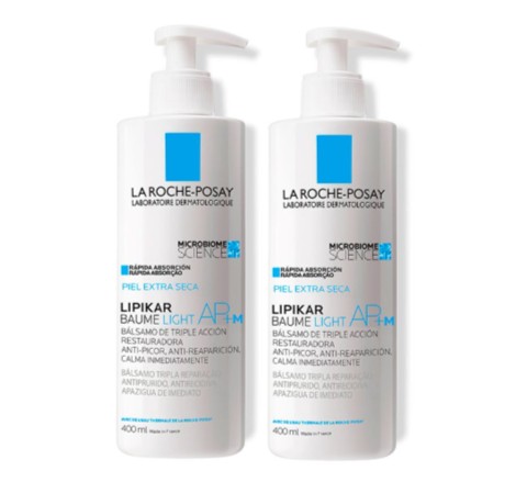 Pack Dúo Lipikar Baume AP+M Ligth - 400ml 
