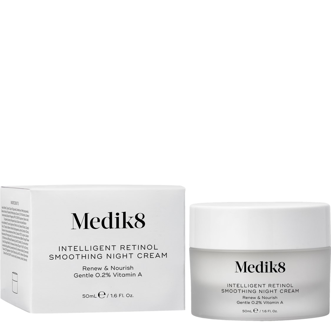 Medik8 Intelligent Retinol Smootheing Night Cream 50ml - crema de noche antiarrugas