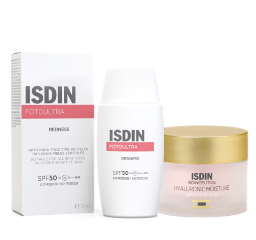 Pack ISDIN rutina para piel sensible con rojeces