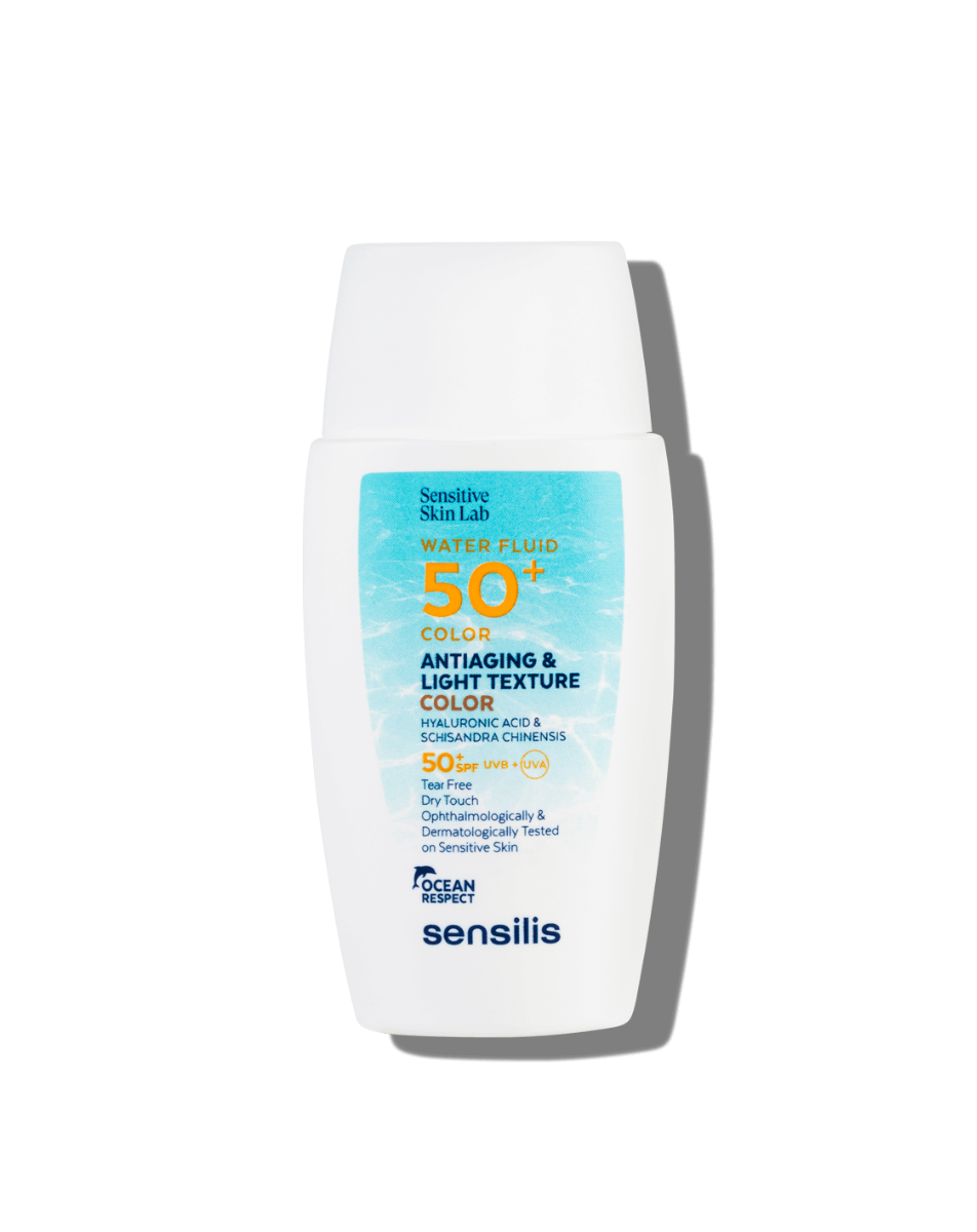 Sensilis Waterfluid 50+ Color - Protector solar ultraligero