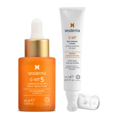 Dúo C-vit 5 + contorno de ojos cvit ceramico